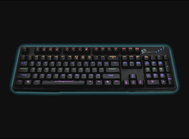 Mechanical Keyboard  Dragon War GK007 Led 6 Colors